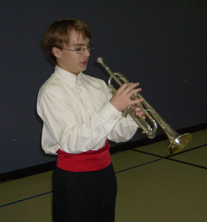 Our trumpeter